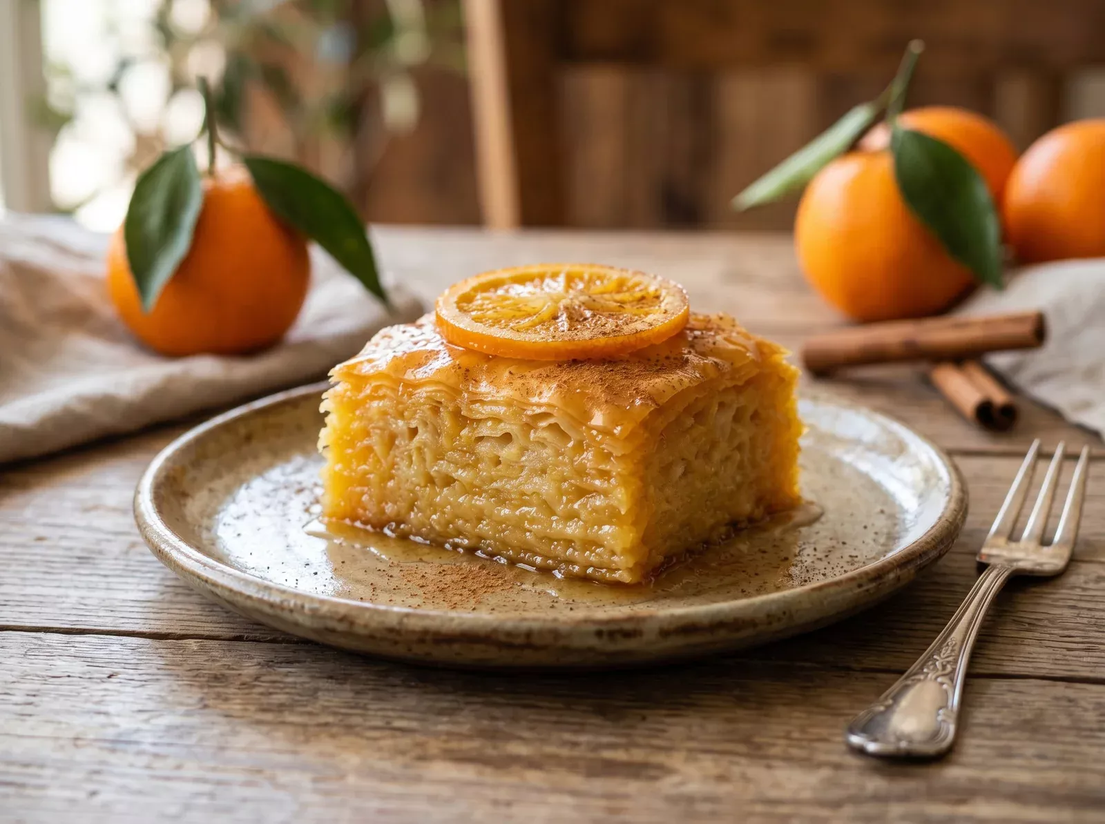 Portokalopita — grčki kolač od pomorandže